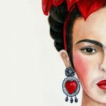 Frida Khlao portré festmény