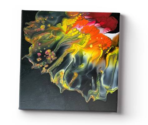 NemArt Stúdió - Fluid Art - Dutch Fluid Art: dutch technika