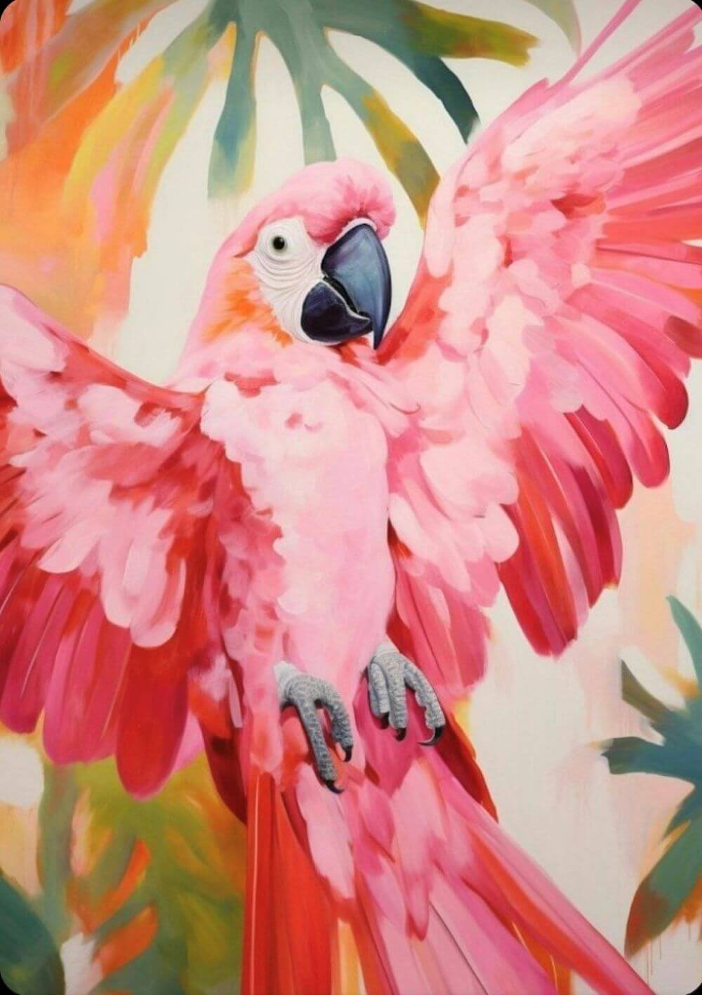 Pink papagáj (10.18.)